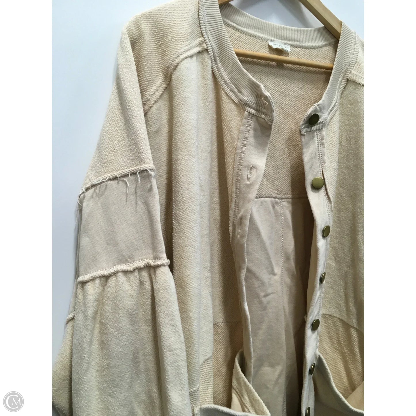 Jacket Other By Pilcro In Cream, Size: Xl