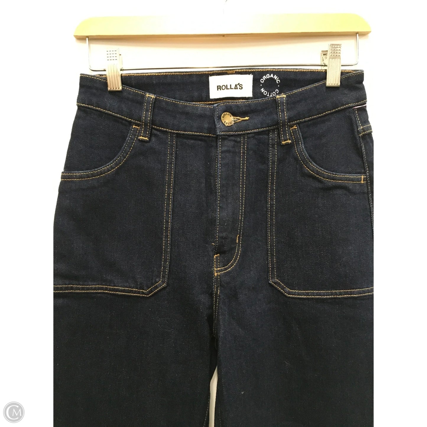 Jeans Boot Cut By Rollas In Blue Denim, Size: 4