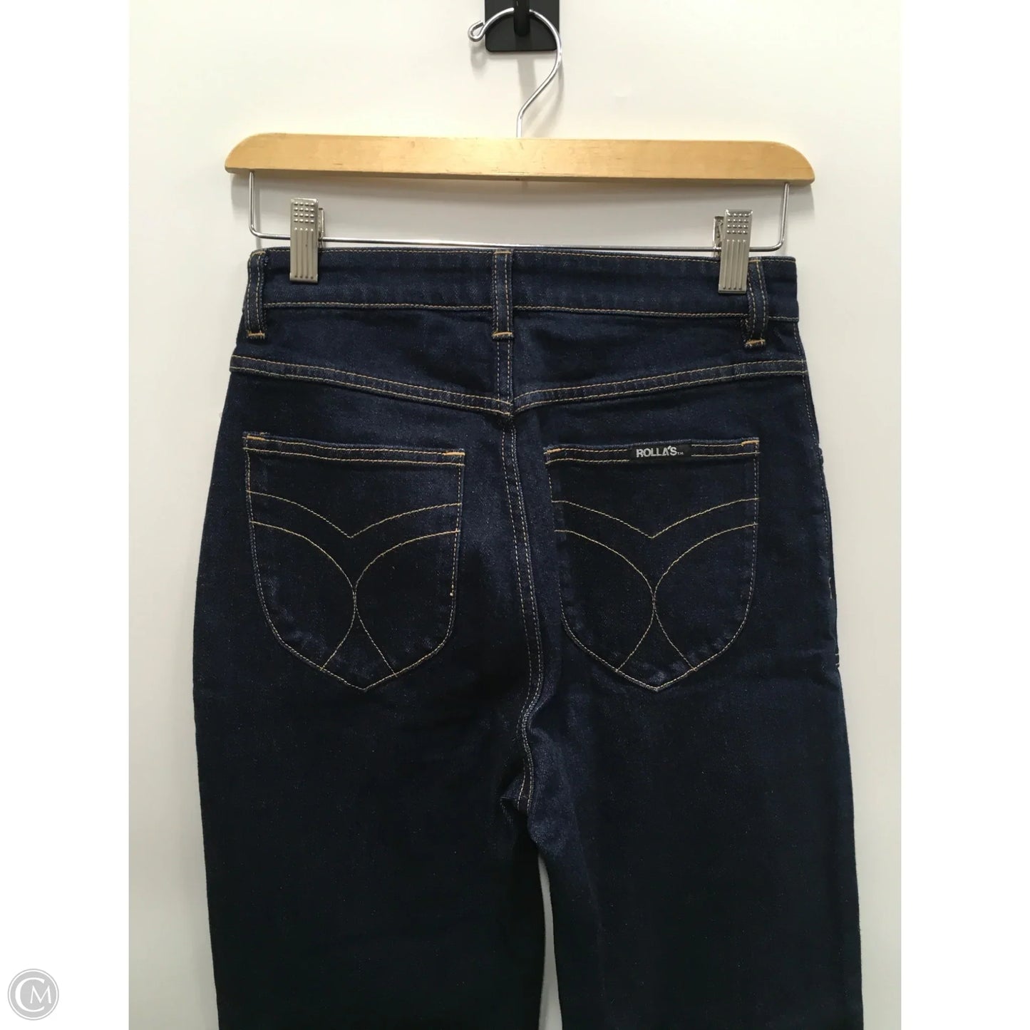 Jeans Boot Cut By Rollas In Blue Denim, Size: 4