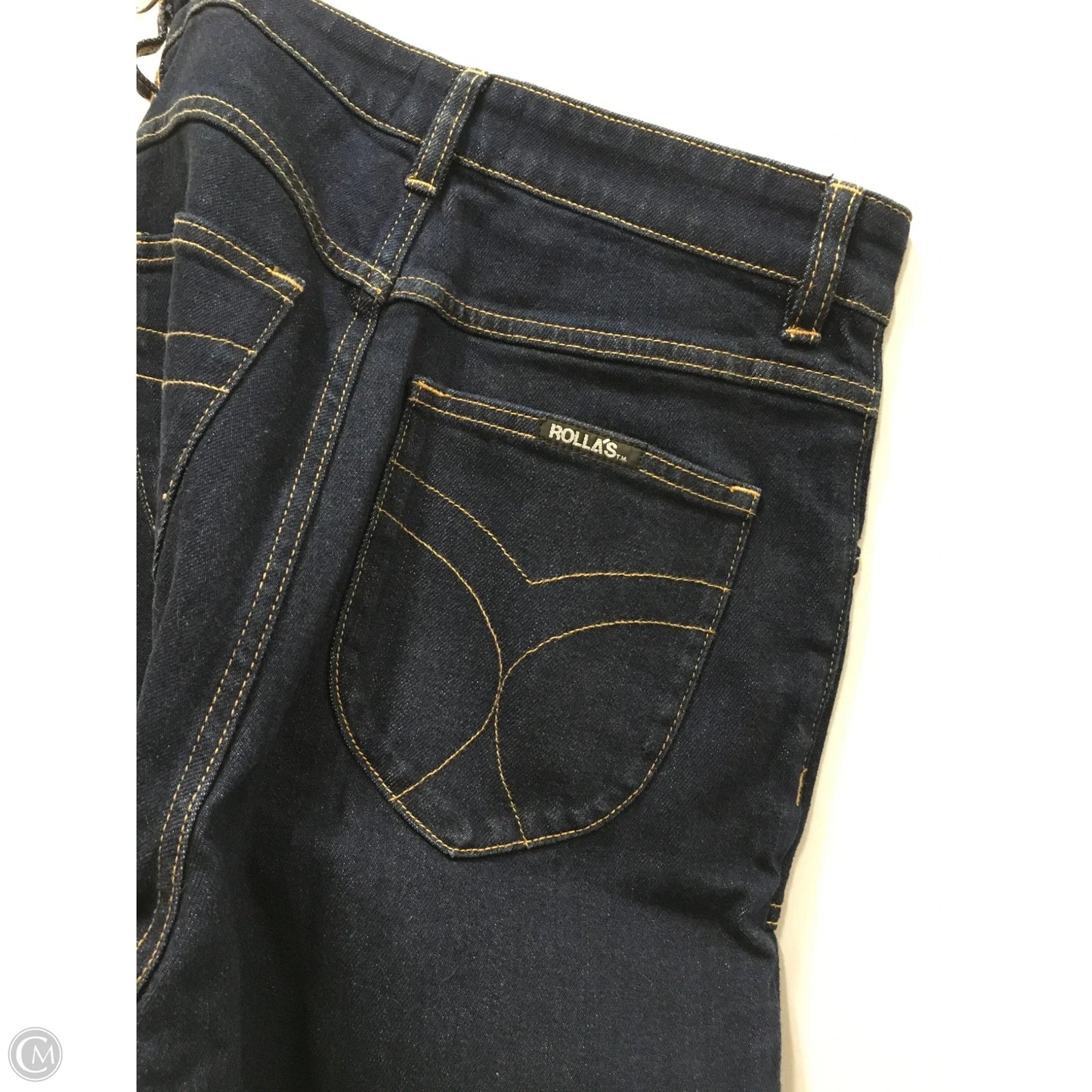 Jeans Boot Cut By Rollas In Blue Denim, Size: 4