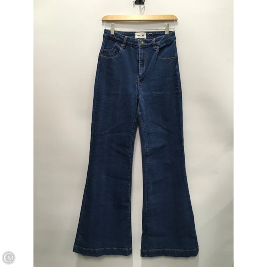 Jeans Boot Cut By Rollas In Blue Denim, Size: 4