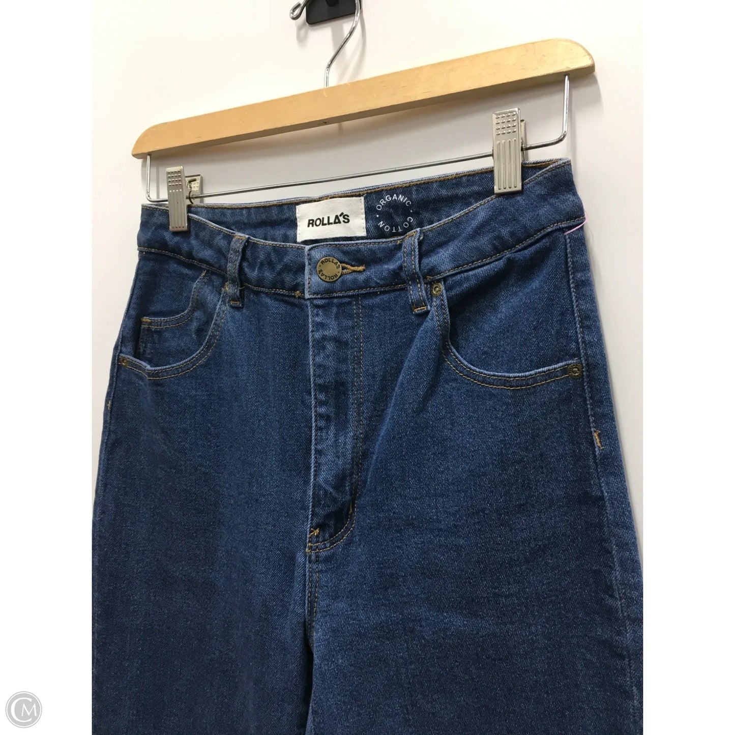 Jeans Boot Cut By Rollas In Blue Denim, Size: 4