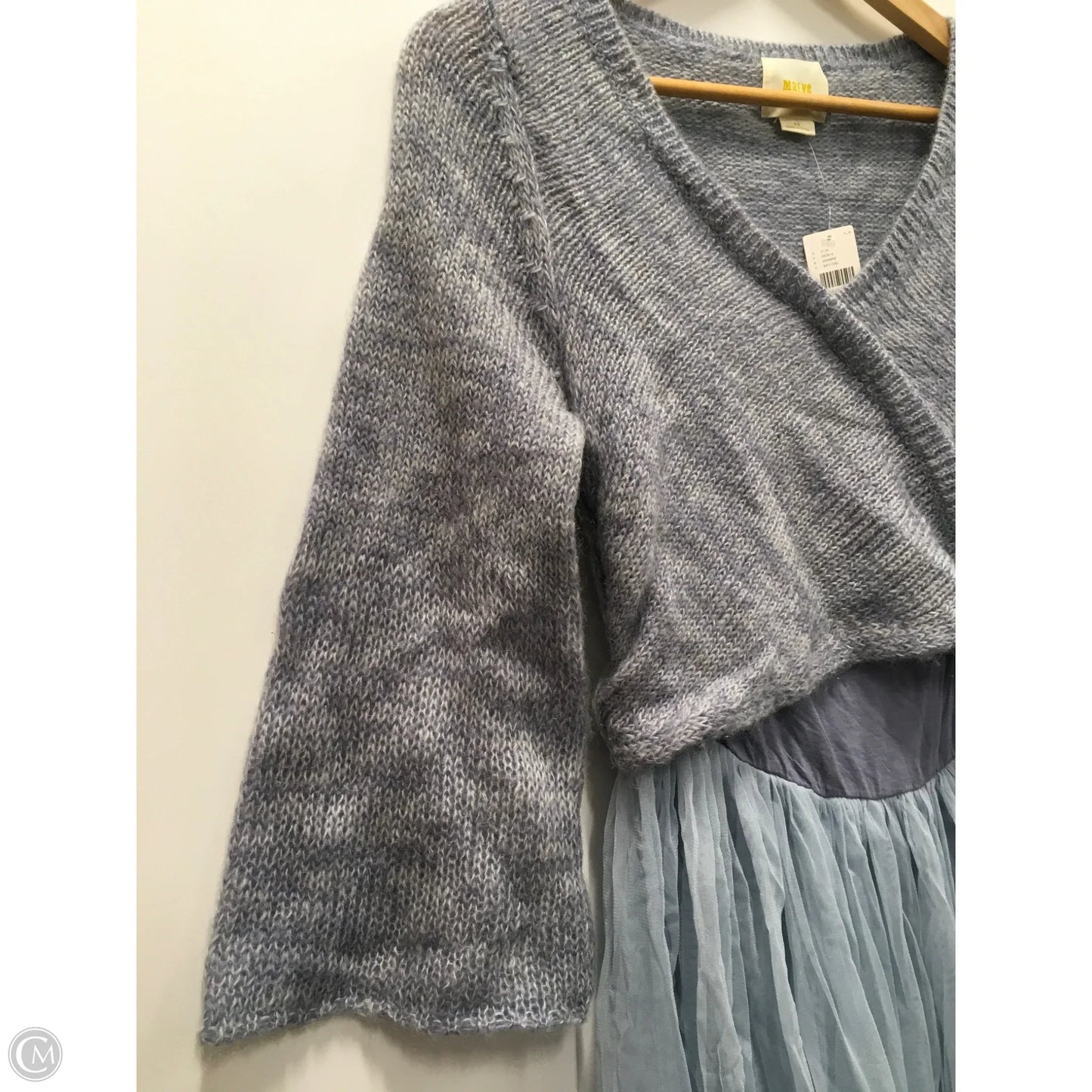 Dress Party Midi By Maeve In Blue, Size: Xs