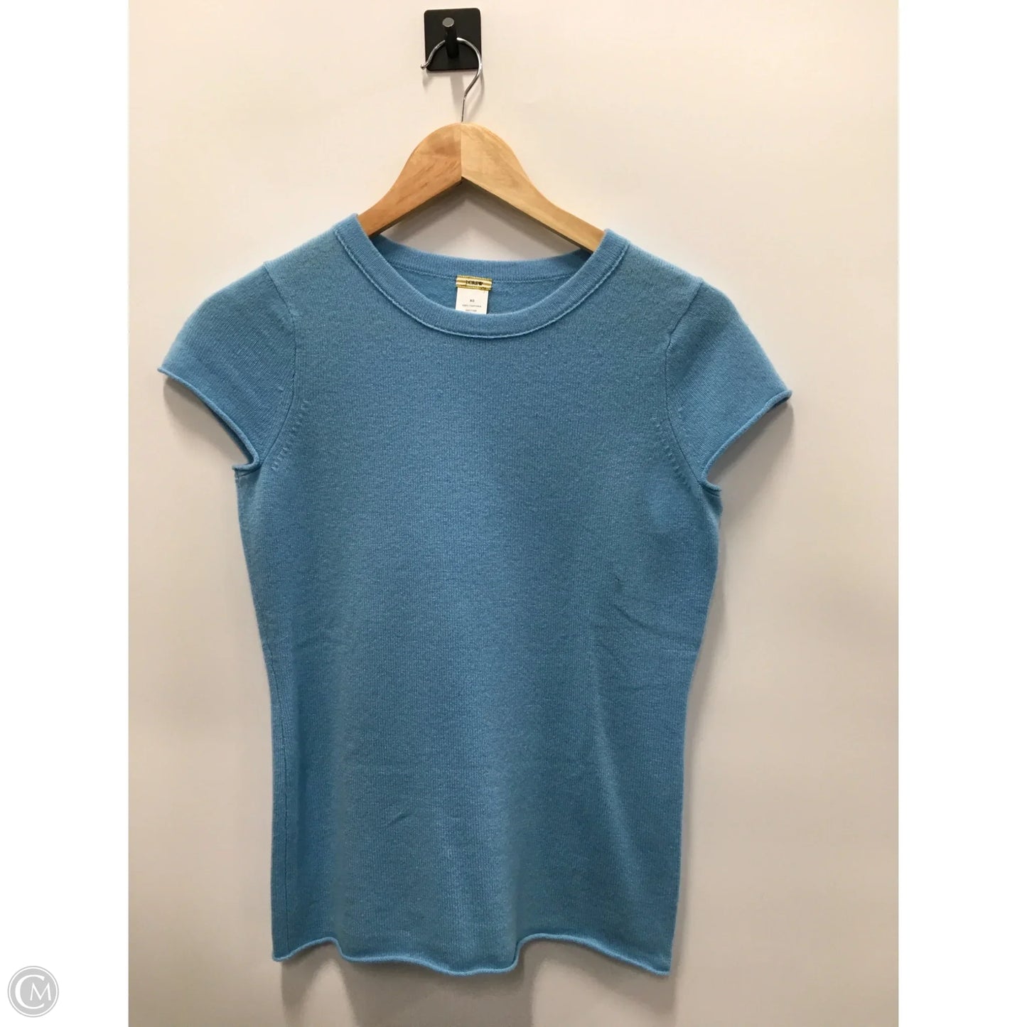 Sweater Short Sleeve By J. Crew In Blue, Size: Xs