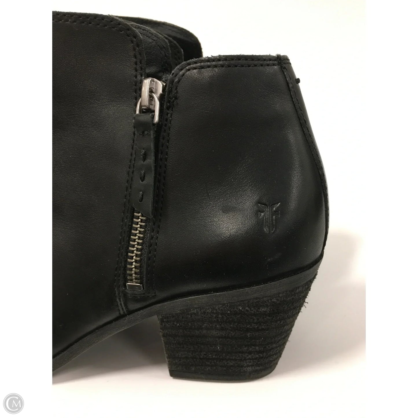 Boots Designer By Frye In Black, Size: 7.5