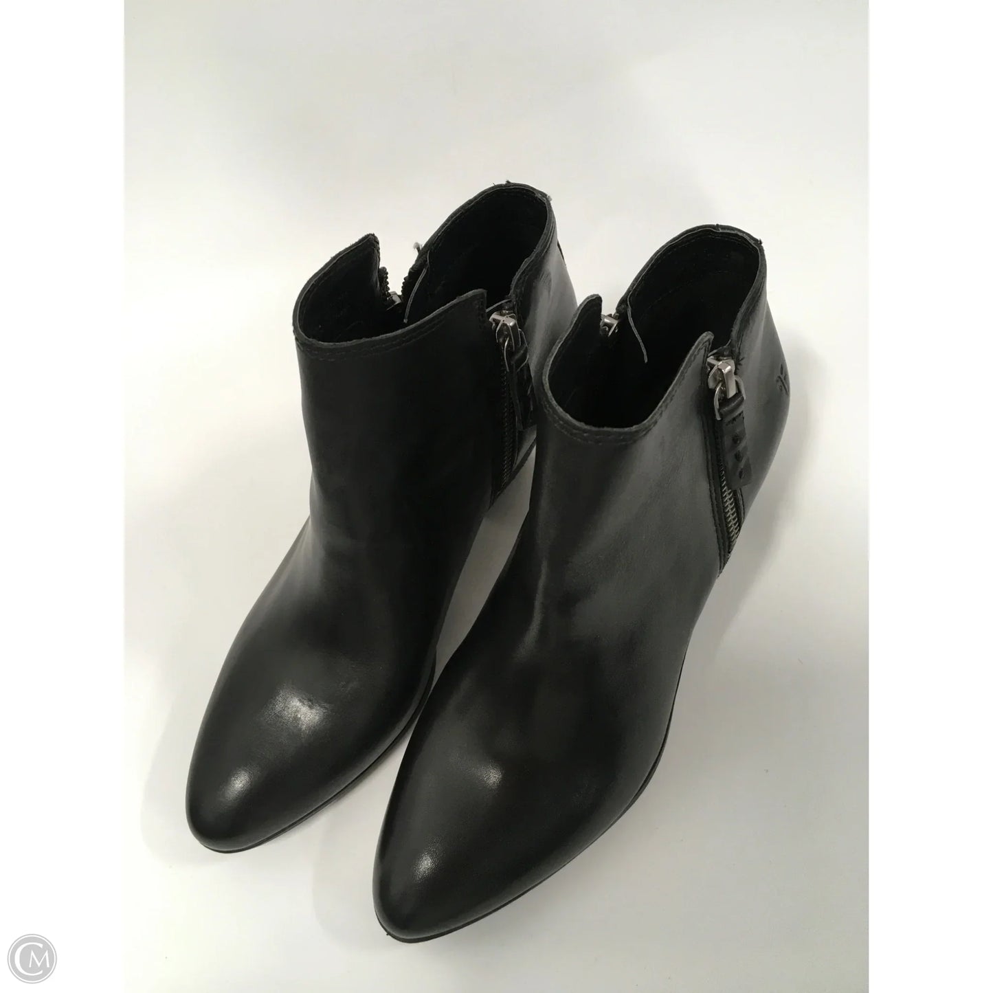 Boots Designer By Frye In Black, Size: 7.5