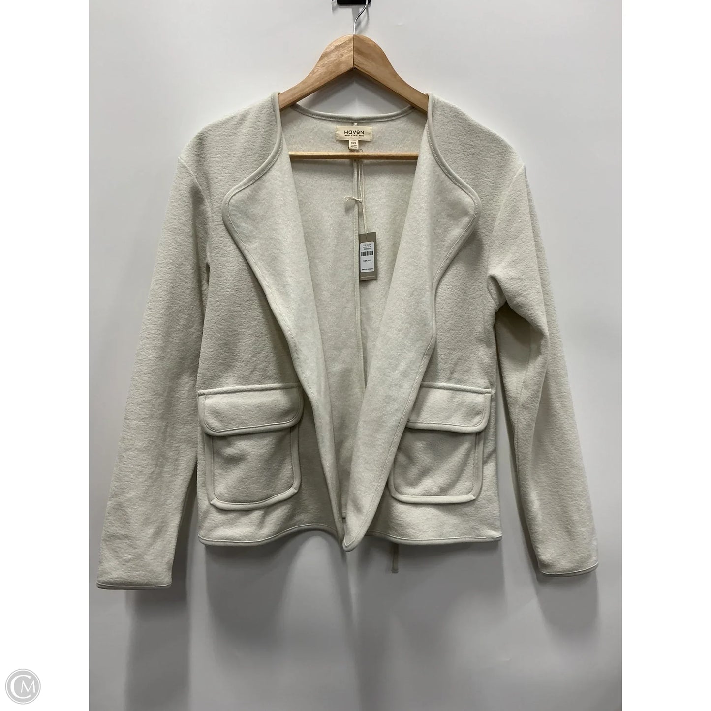 Sweater Cardigan By Haven In Grey, Size: Xxs