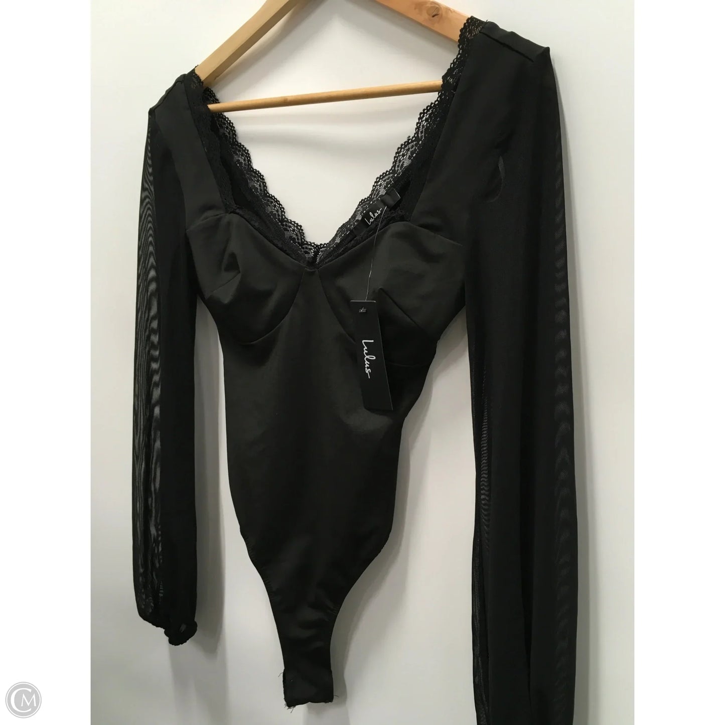 Bodysuit By Lulus In Black, Size: Xs