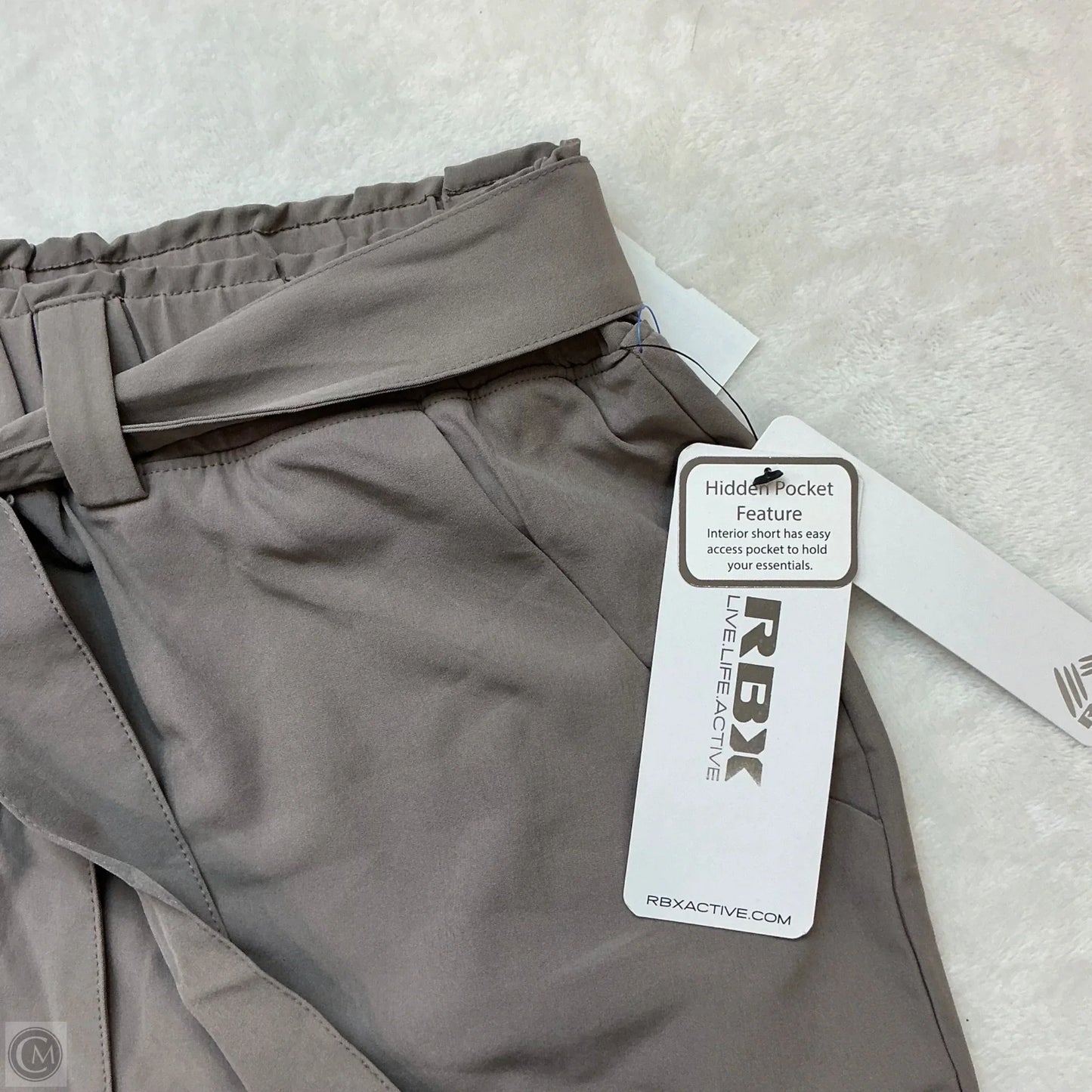 Athletic Skort By Rbx In Grey, Size: L