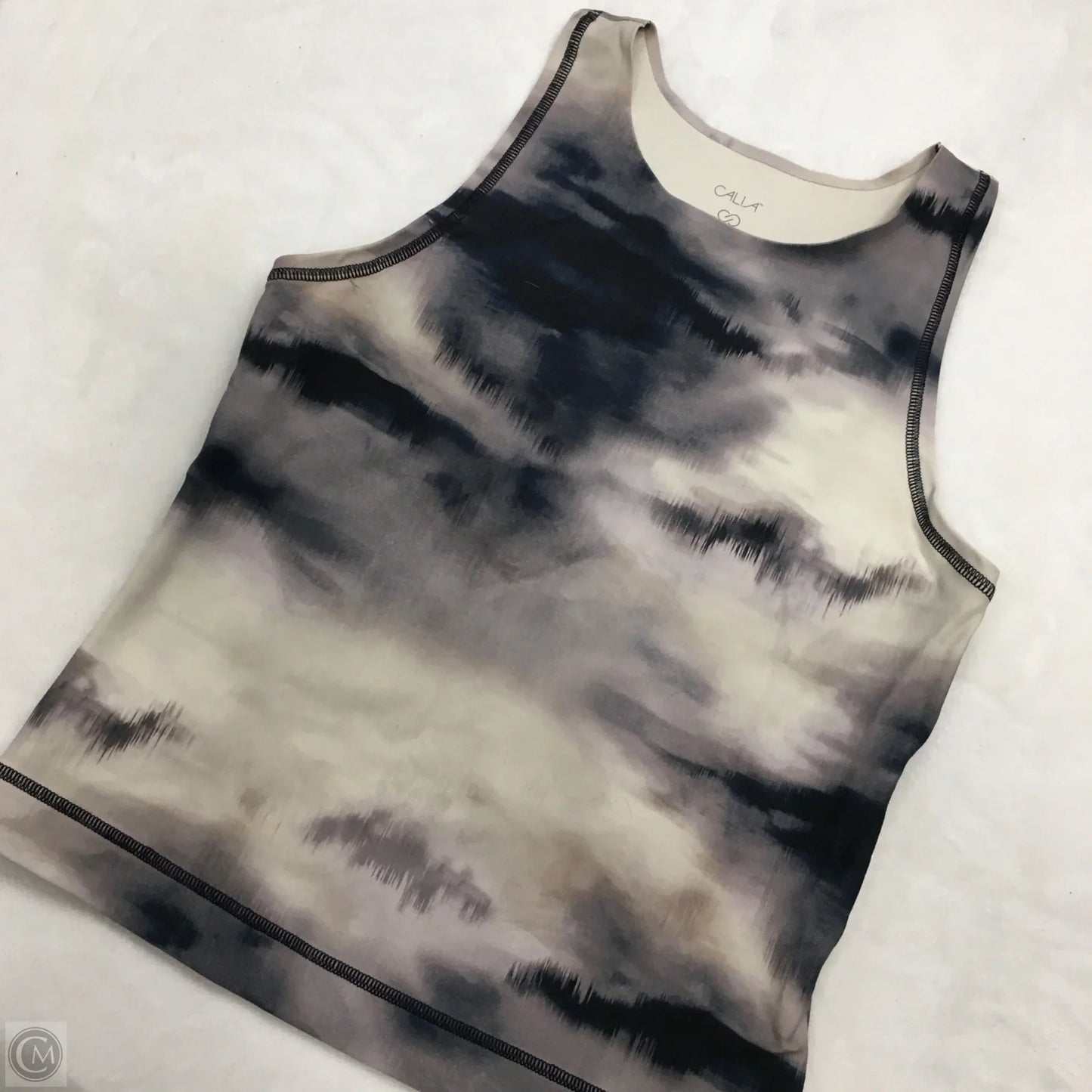 Athletic Tank Top By Calia In Tie Dye Print, Size: M