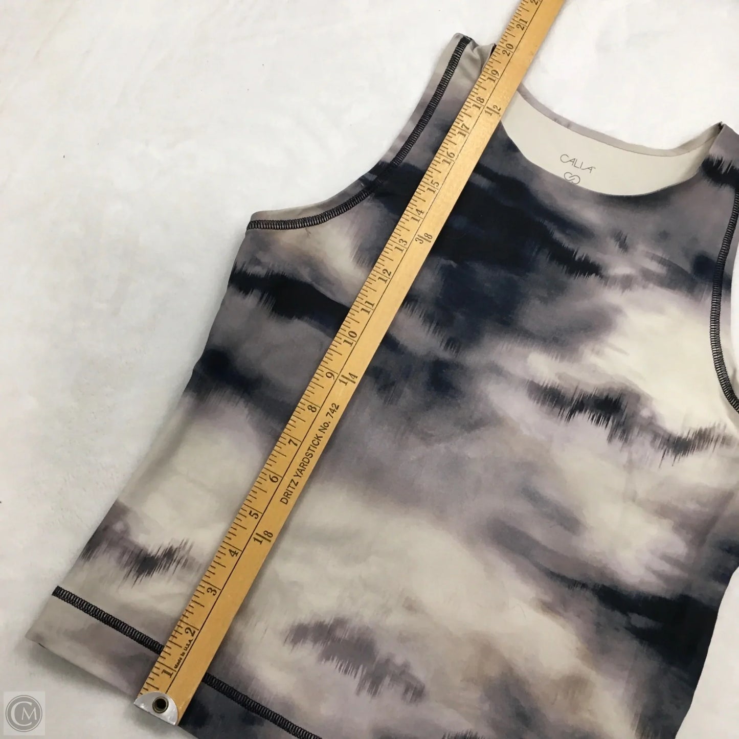 Athletic Tank Top By Calia In Tie Dye Print, Size: M