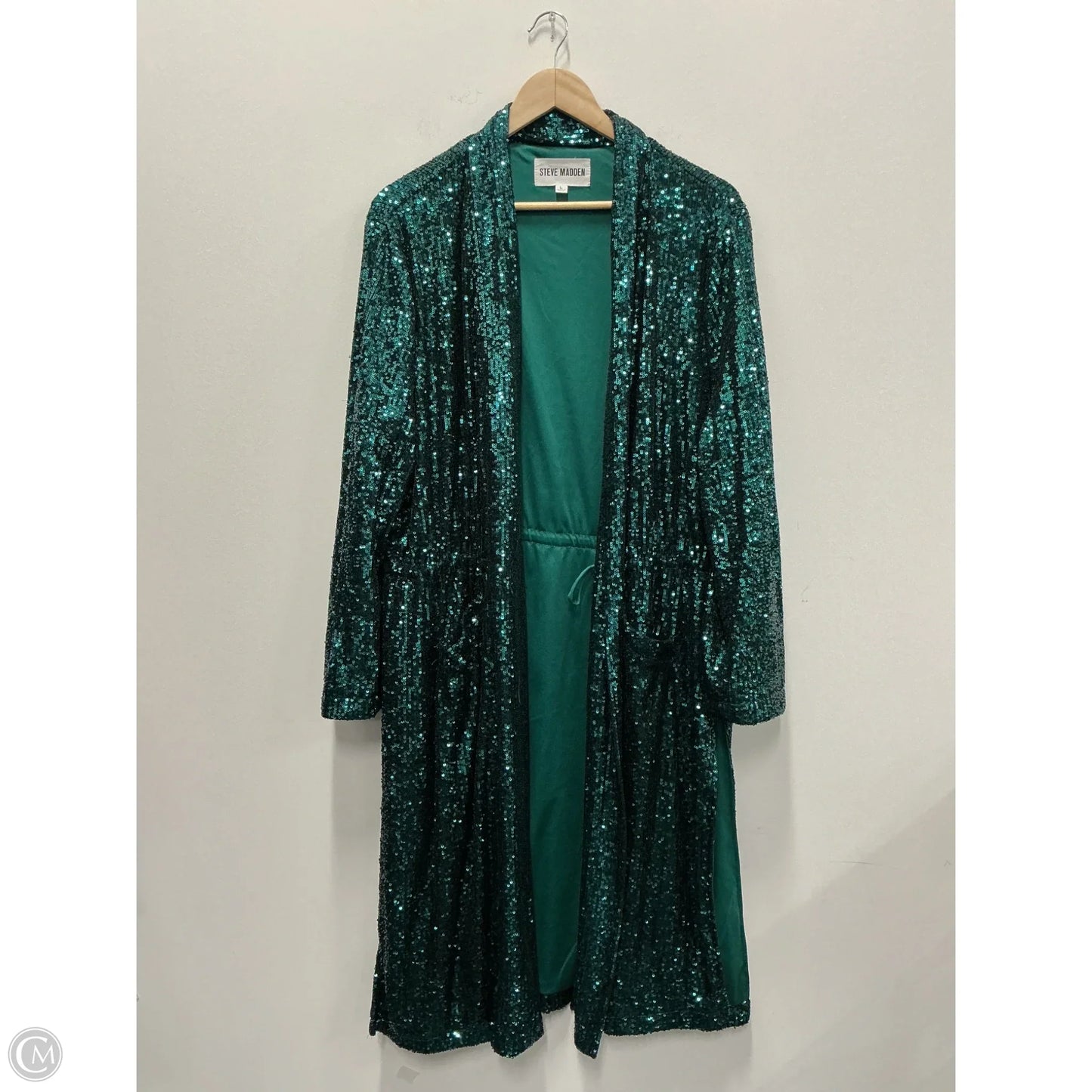Jacket Other By Steve Madden In Teal, Size: L