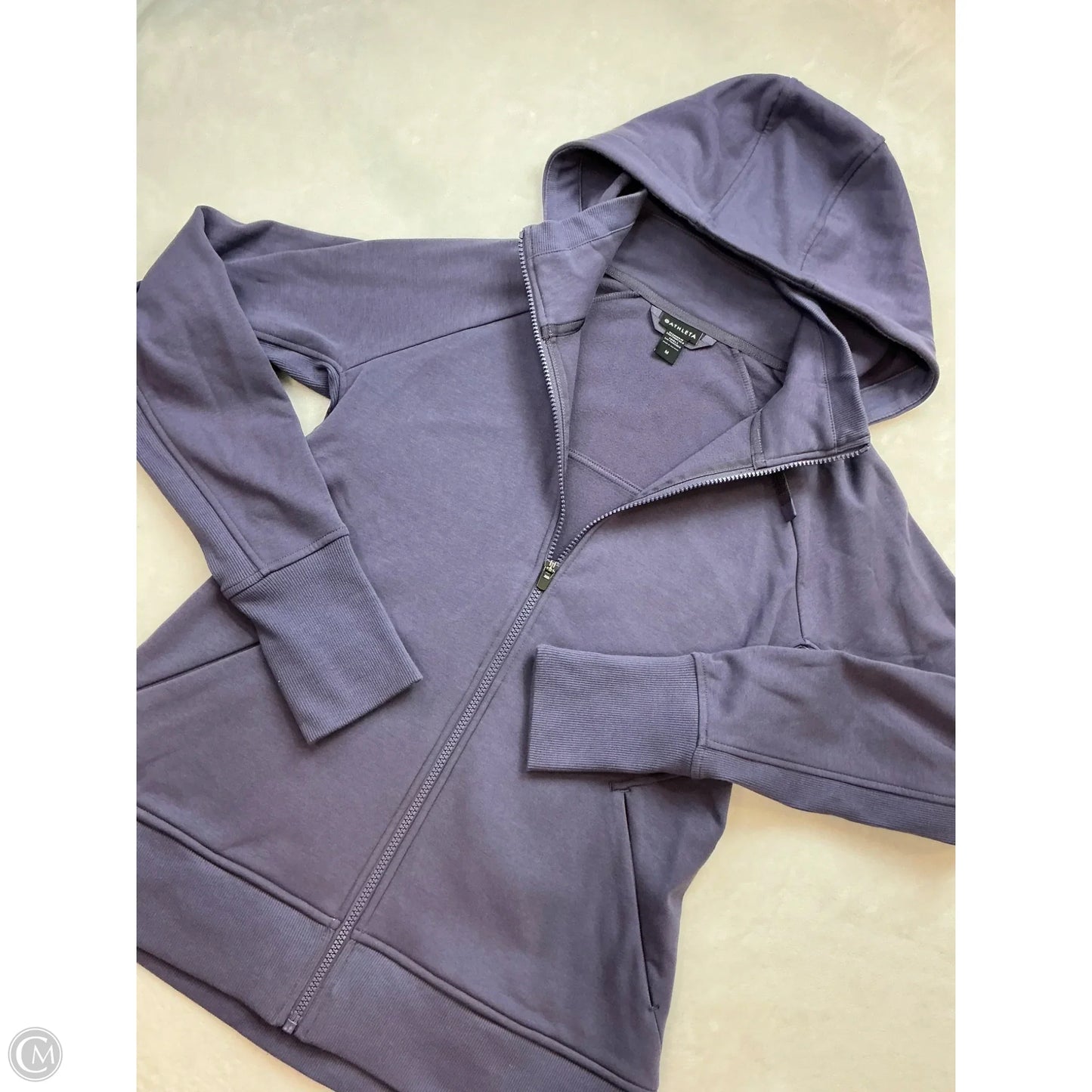 Athletic Jacket By Athleta In Purple, Size: M