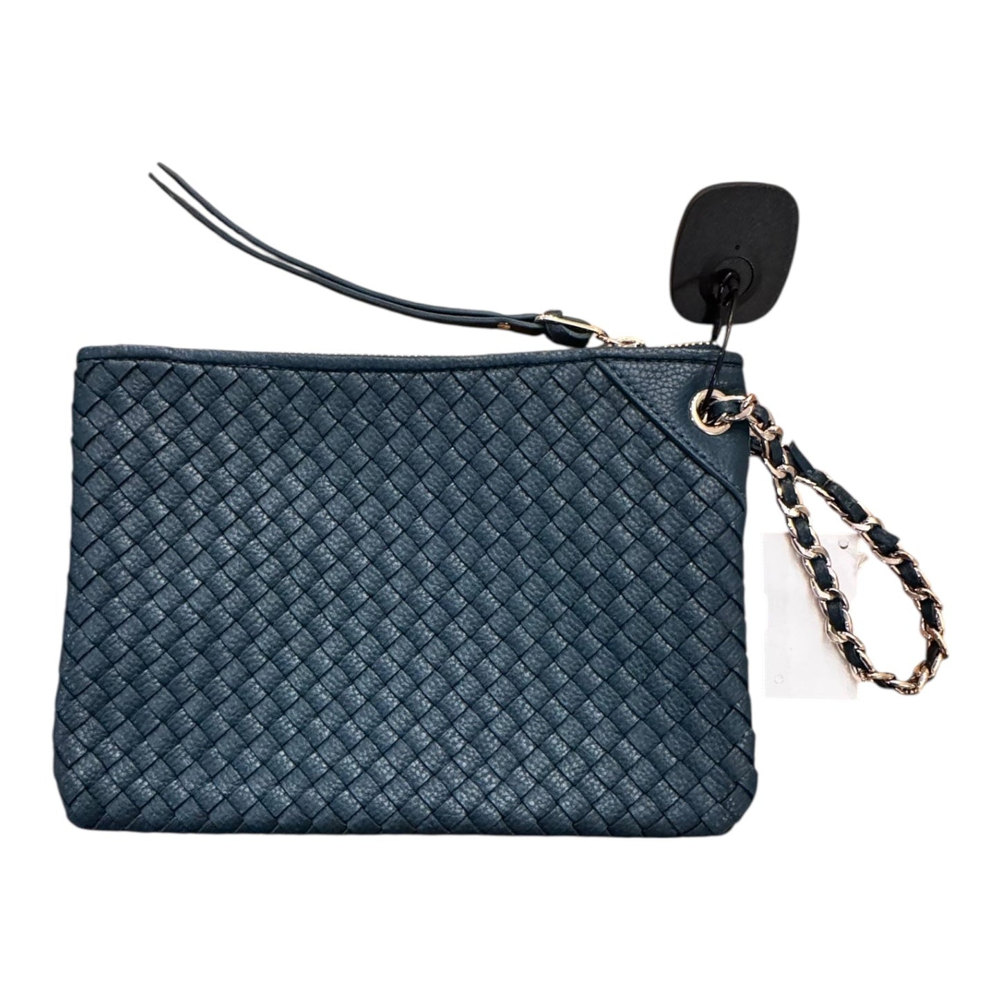 Wristlet Leather By Banana Republic In Teal, Size:Medium