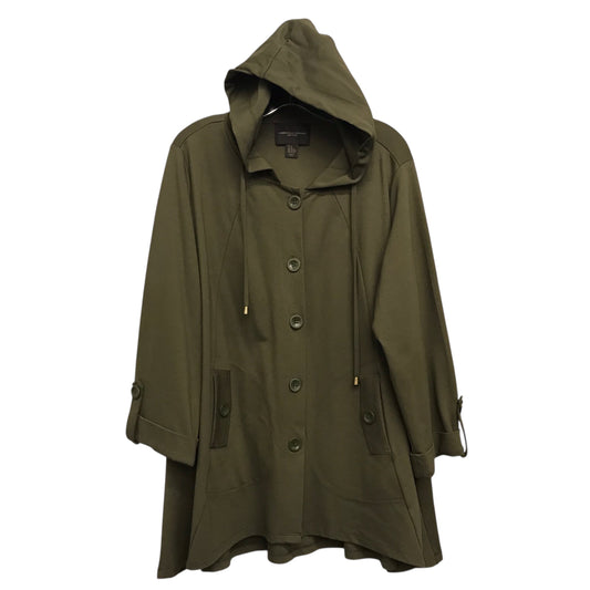 Jacket By Christian Siriano In Green, Size:1X
