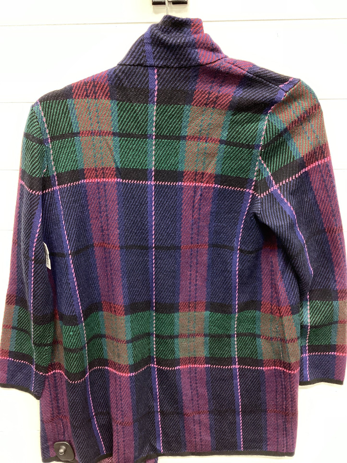 Sweater Cardigan By Talbots In Purple, Size:Mp