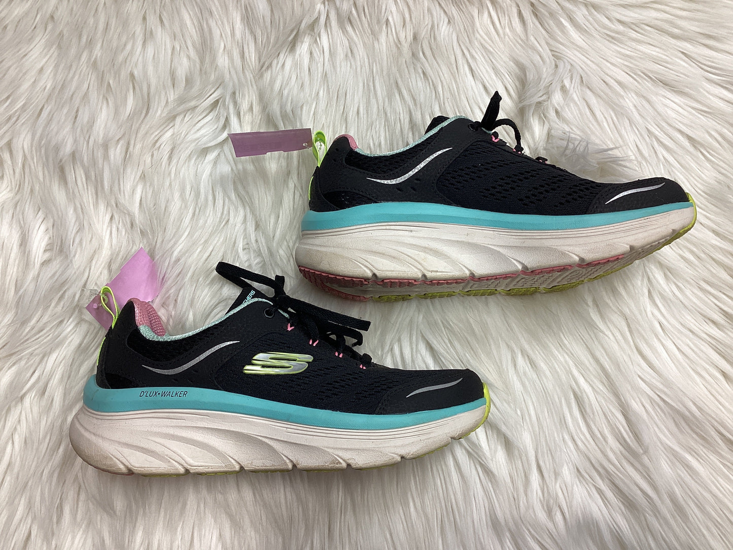 Shoes Athletic By Skechers In Black, Size:8