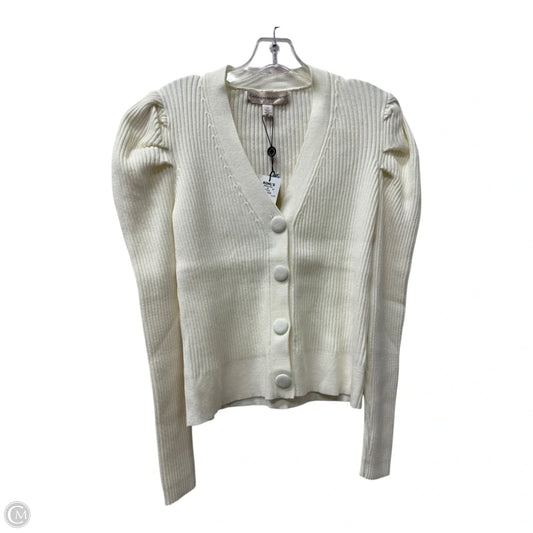 Sweater Cardigan By Catherine Malandrino In Cream, Size: L