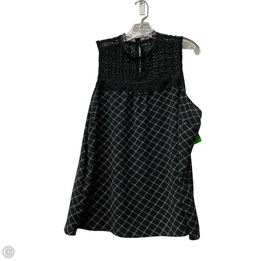 Top Sleeveless By Maurices In Black, Size: 2x
