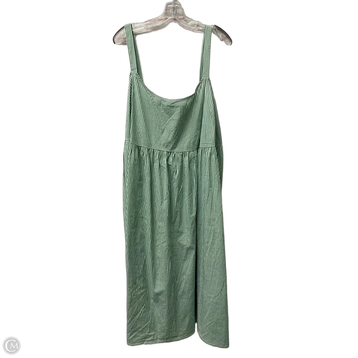 Dress Party Midi By Ava & Viv In Green, Size: 3x