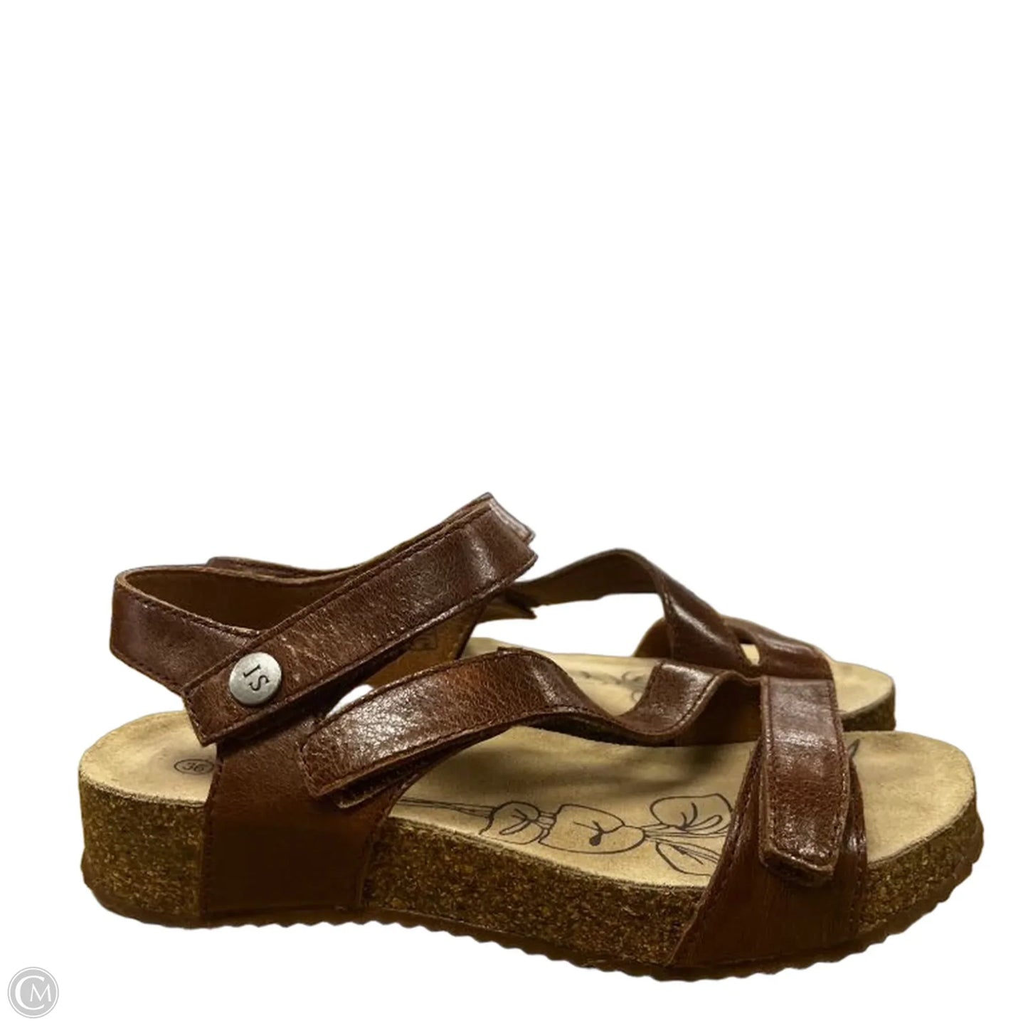 Sandals Flats By Josef Seibel In Brown, Size: 5.5