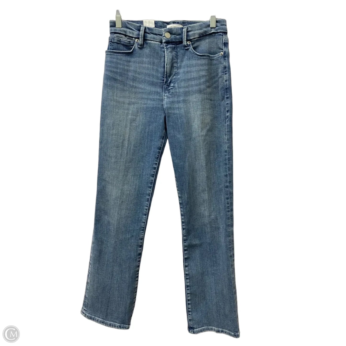 Jeans Skinny By Good American In Blue, Size: 4