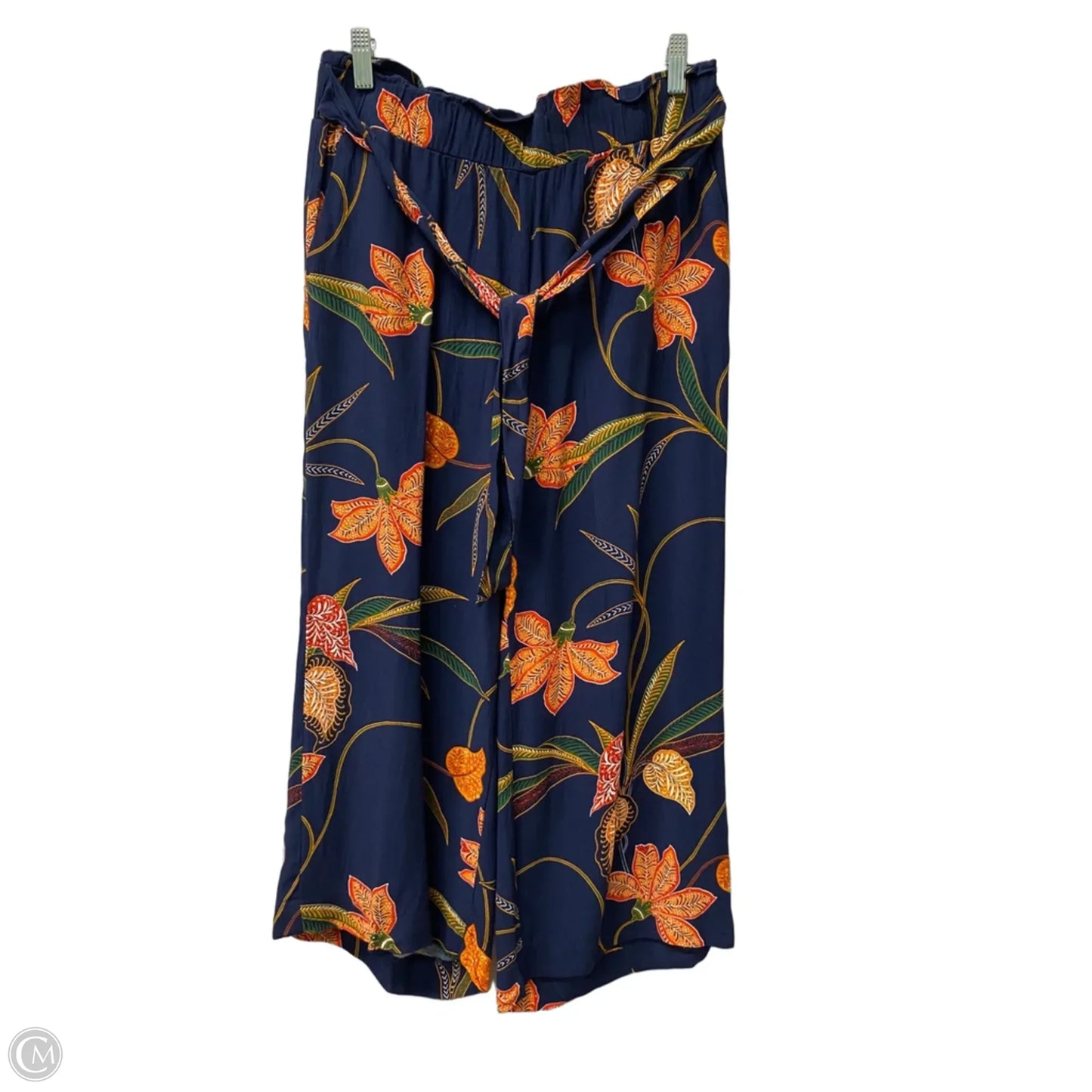 Pants Cropped By Loft In Blue, Size: 8p