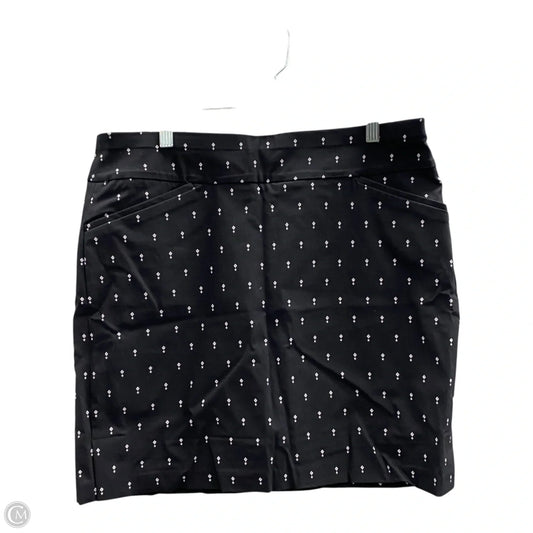 Skort By Chicos In Black, Size: 10