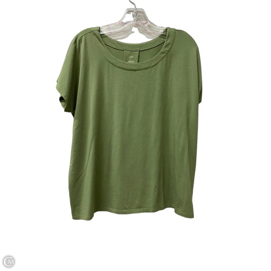 Top Short Sleeve By J. Jill In Green, Size: M