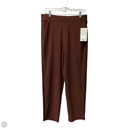 Athletic Pants By Athleta In Maroon, Size: 8