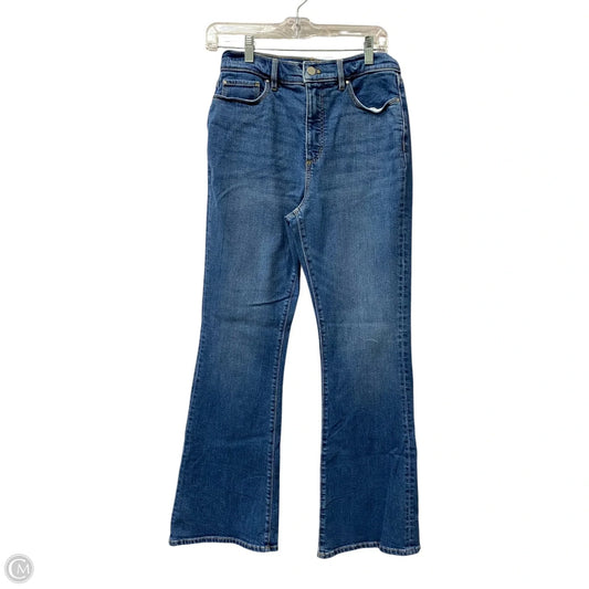 Jeans Flared By Ann Taylor In Blue, Size: 4p
