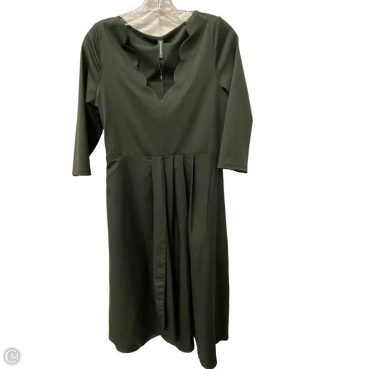 Dress Casual Midi By Just Fabulous In Black, Size: M