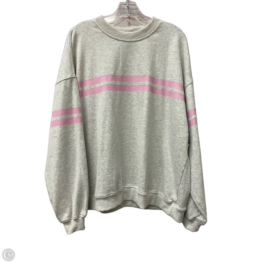 Sweatshirt Crewneck By As Revival In Grey, Size: M