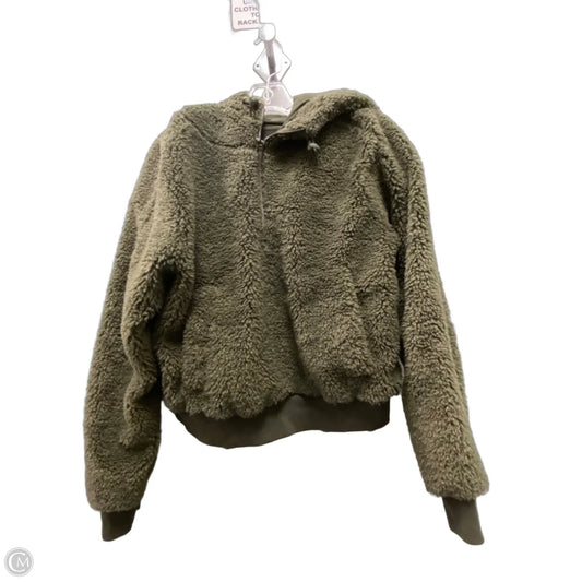Athletic Jacket By Lululemon In Green, Size: M