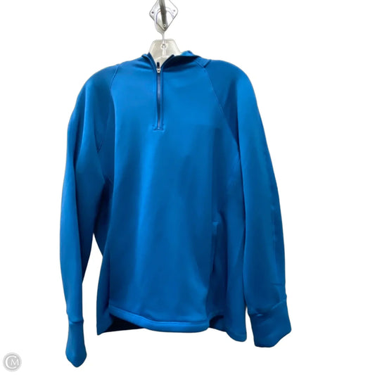 Athletic Sweatshirt Hoodie By Athleta In Blue, Size: Xl