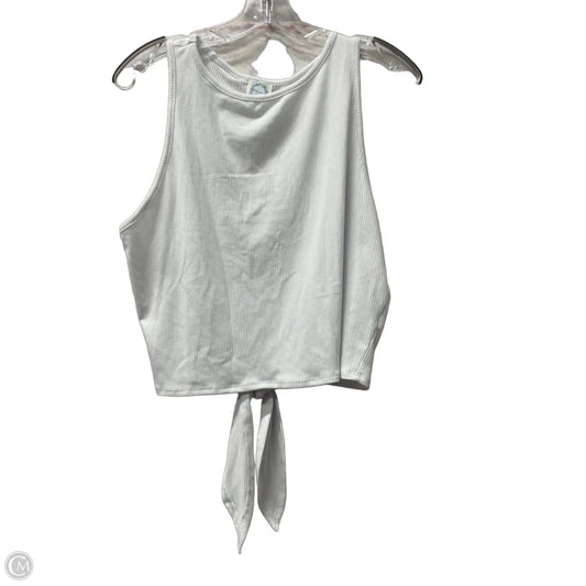 Top Sleeveless By Blue Rain In White, Size: Xl
