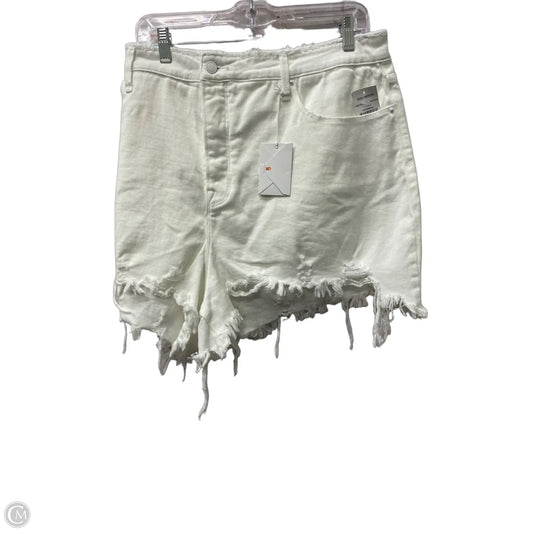 Shorts By Good American In White, Size: 22