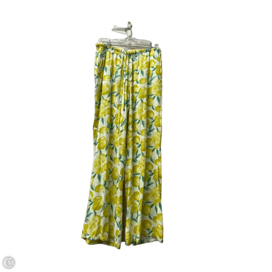 Pants Linen By angel kiss  In Yellow, Size: M