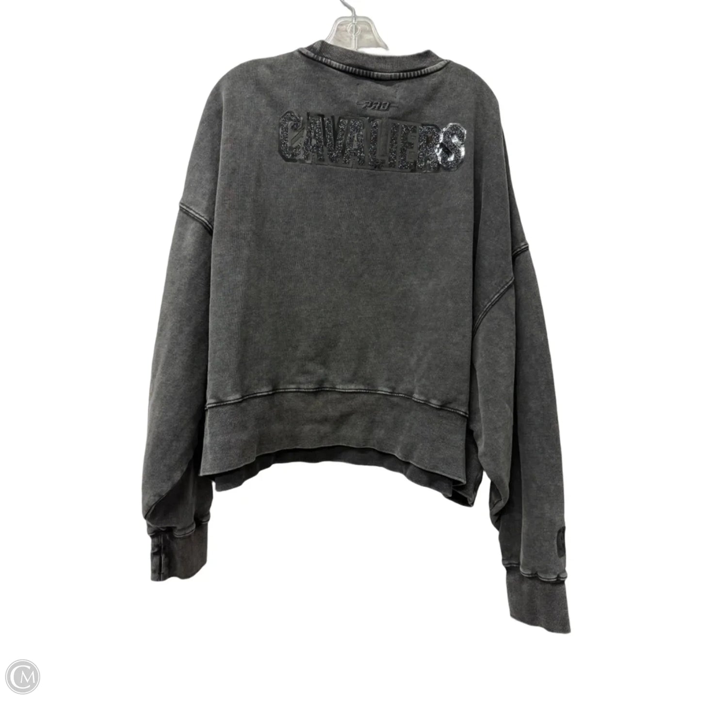 Sweatshirt Crewneck By Cme In Grey, Size: Xl