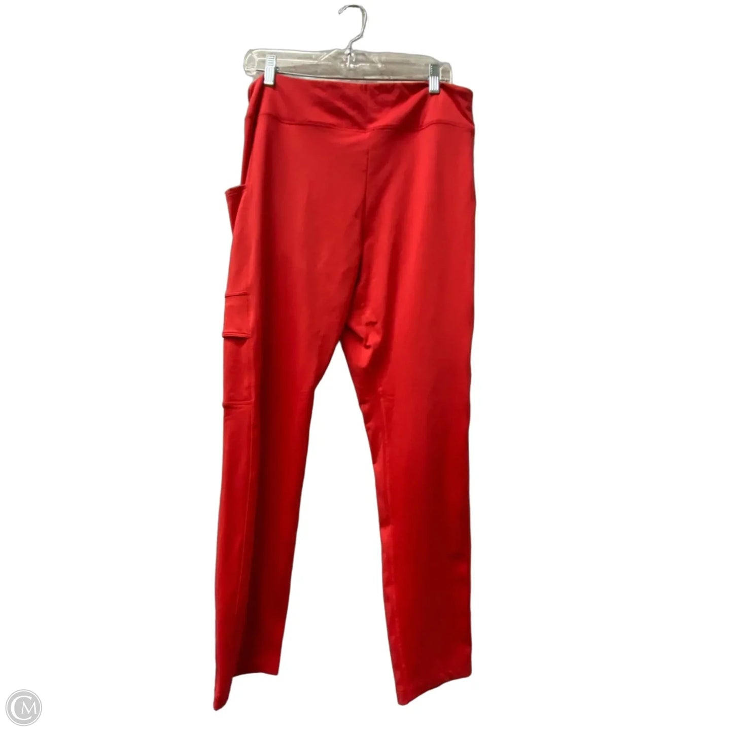 Athletic Leggings By Pink In Red, Size: Xxl