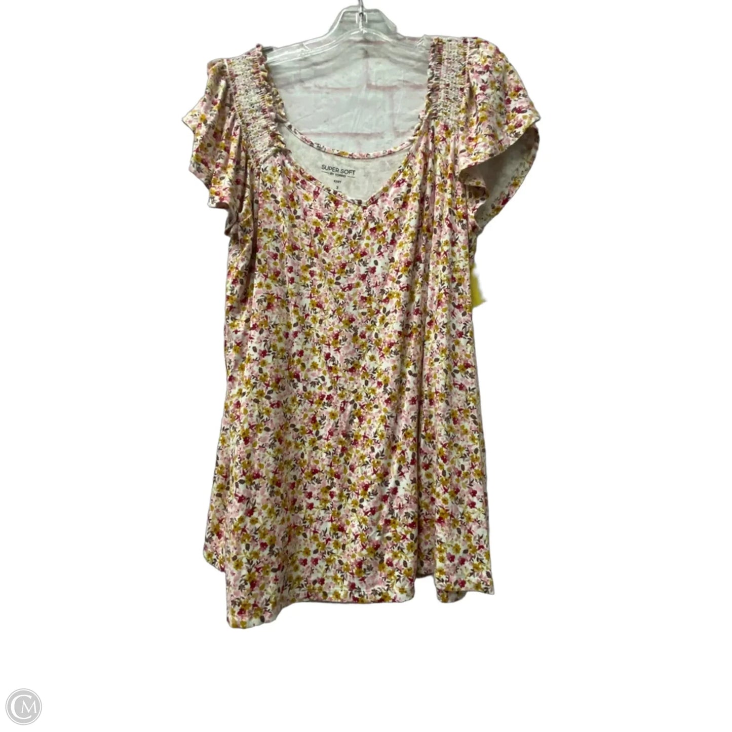 Top Short Sleeve By Torrid In Pink, Size: 3x
