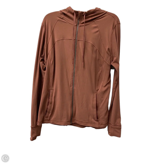 Athletic Jacket By Lululemon In Red, Size: 1x