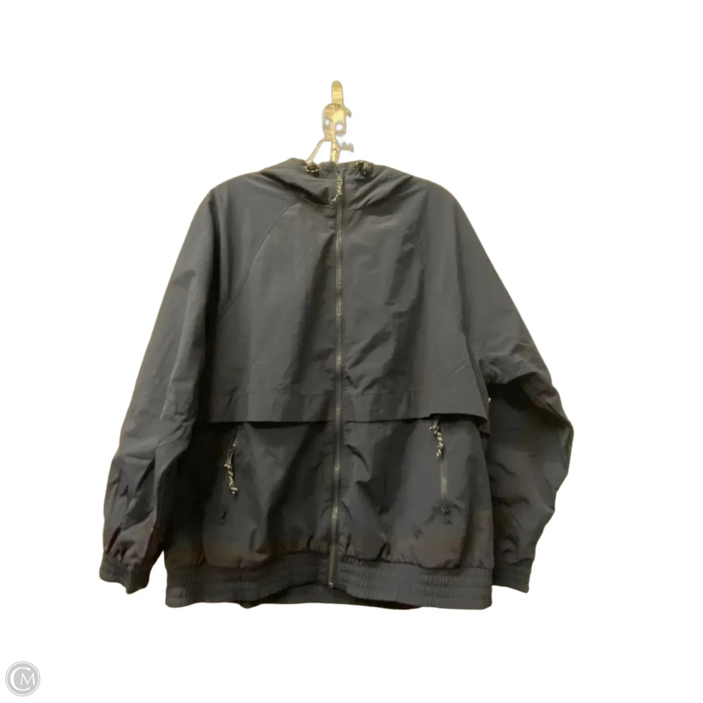 Coat Raincoat By Old Navy In Blue, Size: S
