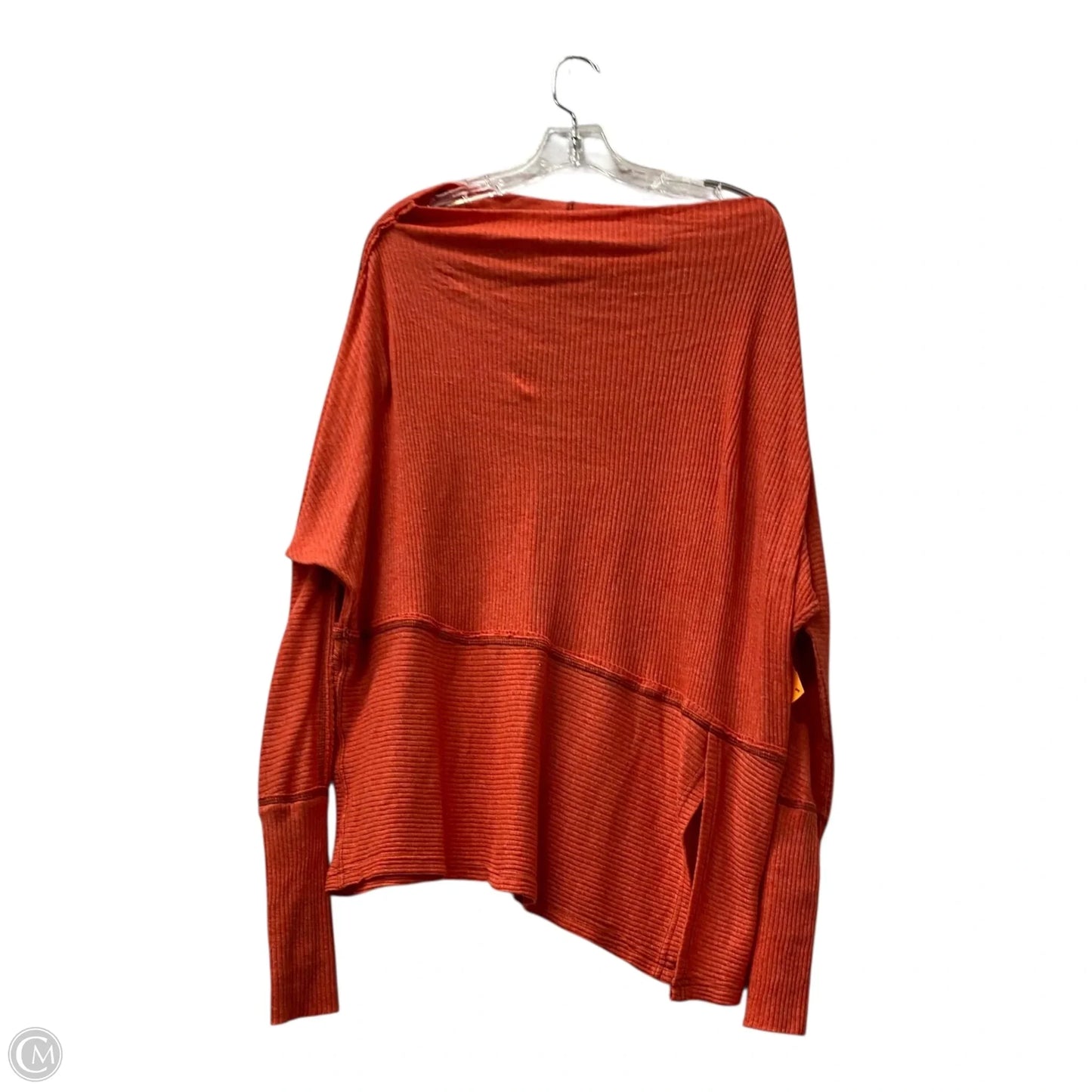 Top Long Sleeve By We The Free In Orange, Size: Xs