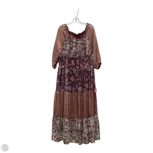 Dress Casual Maxi By Cme In Purple, Size: 1x