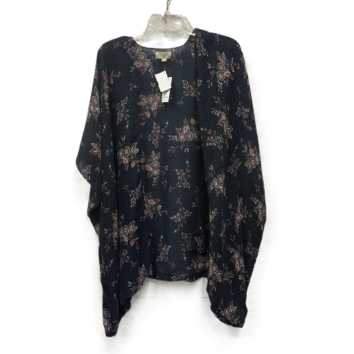 Kimono By Loft In Navy, Size: Onesize