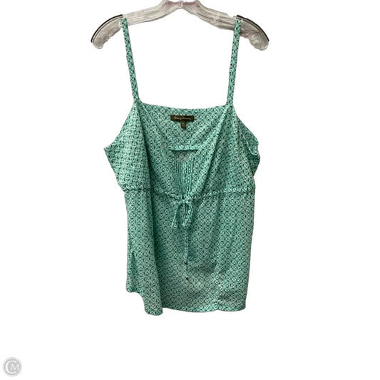 Top Sleeveless By Tommy Bahama In Green, Size: Xl
