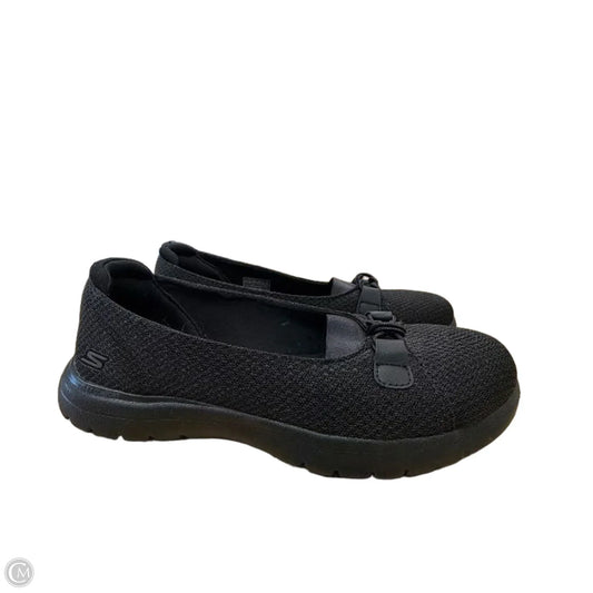 Shoes Flats By Skechers In Black, Size: 8.5