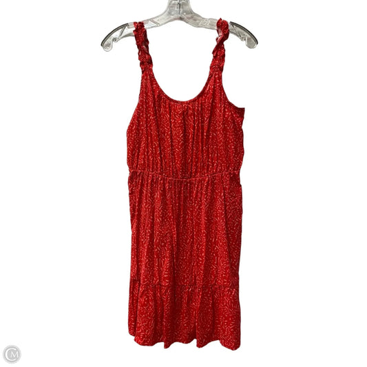 Dress Casual Short By Banana Republic In Red, Size: S