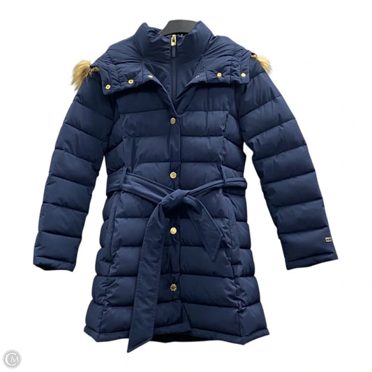 Coat Puffer & Quilted By Tommy Hilfiger In Navy, Size: M